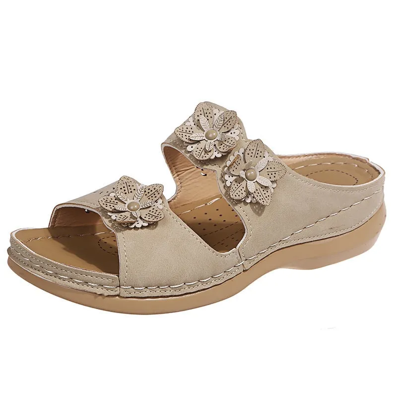 🔥 Woman Casual Platform Peep Toe Shoes Non-Slip Thick Sole Sandals