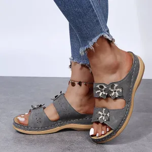 🔥 Woman Casual Platform Peep Toe Shoes Non-Slip Thick Sole Sandals