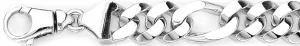 13.3mm Chunky Figaro Link Bracelet