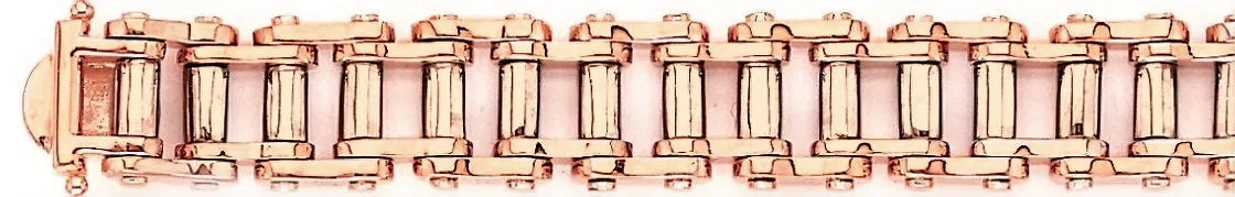 13.4mm Tank Tread Link Bracelet