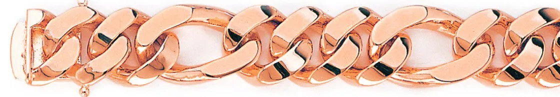 13.5mm Chunky Figaro Link Bracelet