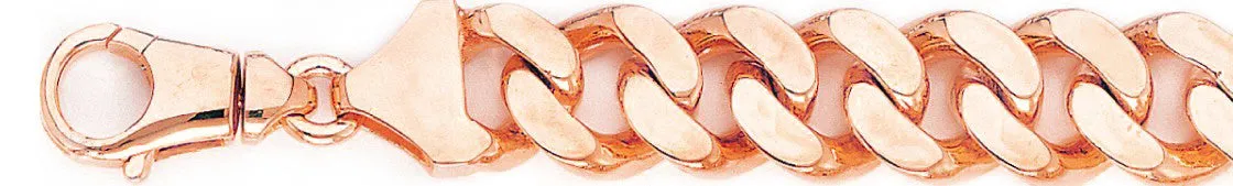 14.3mm Flat Curb Link Bracelet