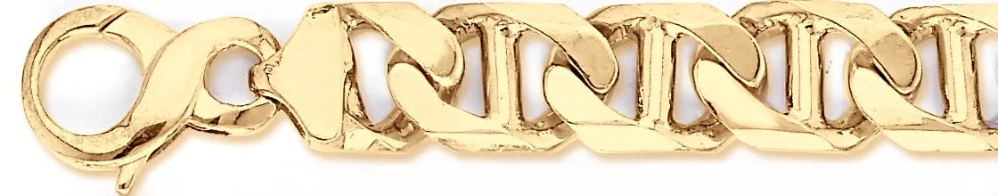 14.9mm Anchor Link Bracelet