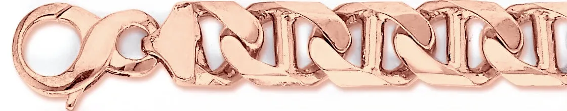 14.9mm Anchor Link Bracelet