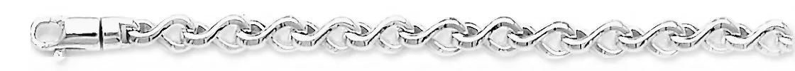 4.4mm Wishbone Chain Necklace
