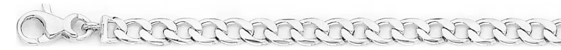 5mm Flat Curb Link Bracelet