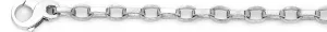 5mm Millgrain Rolo Link Bracelet