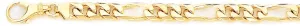 6.2mm Figaro Link Bracelet