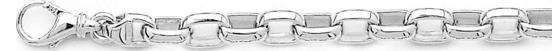 6.9mm Cylinder Rolo Link Bracelet
