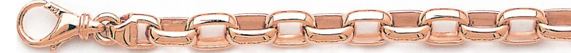 6.9mm Cylinder Rolo Link Bracelet