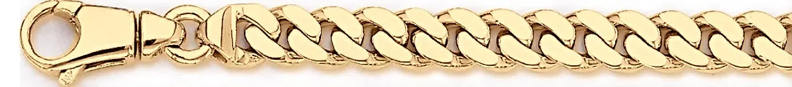 7.7mm Flat Curb Link Bracelet