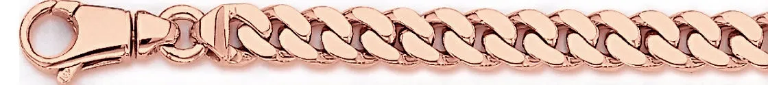 7.7mm Flat Curb Link Bracelet