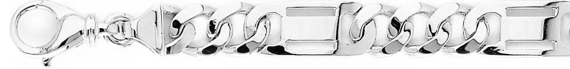 9.6mm Linear V Link Bracelet