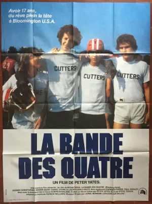 Affiche LA BANDE DES QUATRE Breaking away DENNIS QUAID Peter Yates 120x160cm