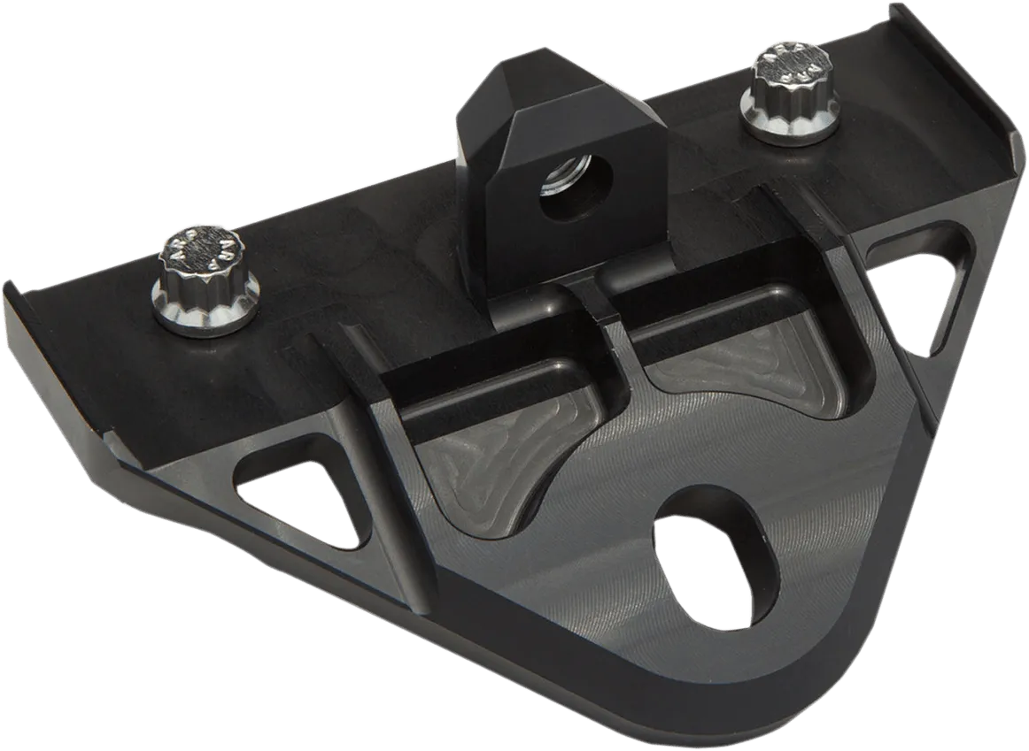 Alloy Art NGMP-2 Front Motor Plates - Black Anodized Finish