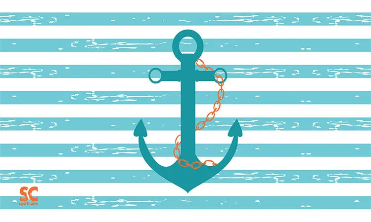 ANCHOR TOWEL  BEACH SIZE ( 32 X 60 " ).