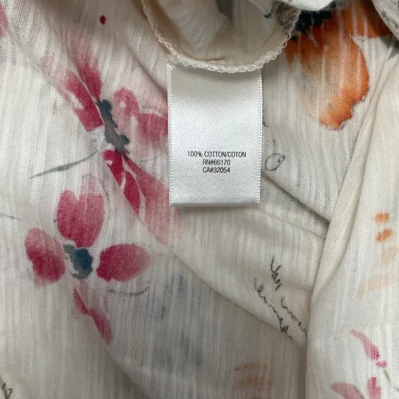Anthropologie Floral Sleeveless Chemise by Eloise - NWOT