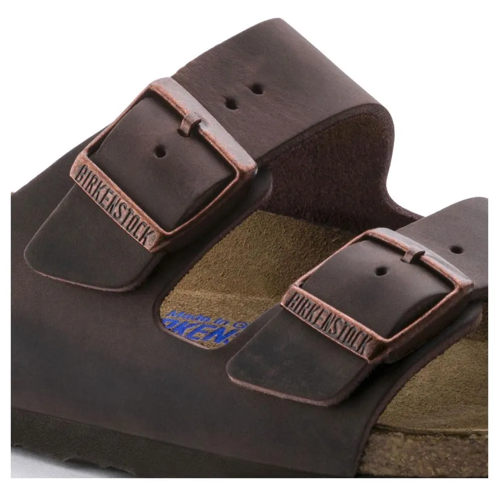 Arizona Soft - Habana Oiled Leather||Arizona assise plantaire souple - Cuir huilé havane