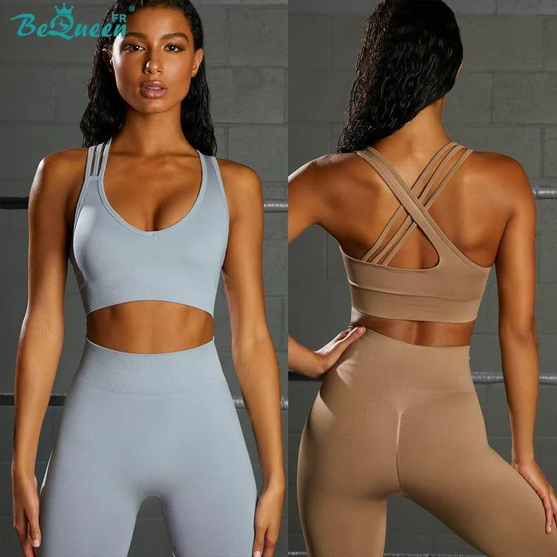 BeQueen Brassière de sport "Candice" Soutiens-gorge de sport