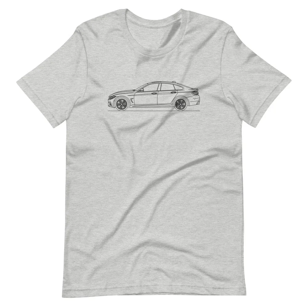 BMW F36 4 Series M-Sport silhouette T-shirt