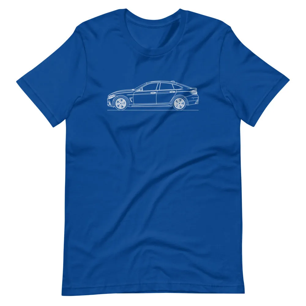 BMW F36 4 Series M-Sport silhouette T-shirt