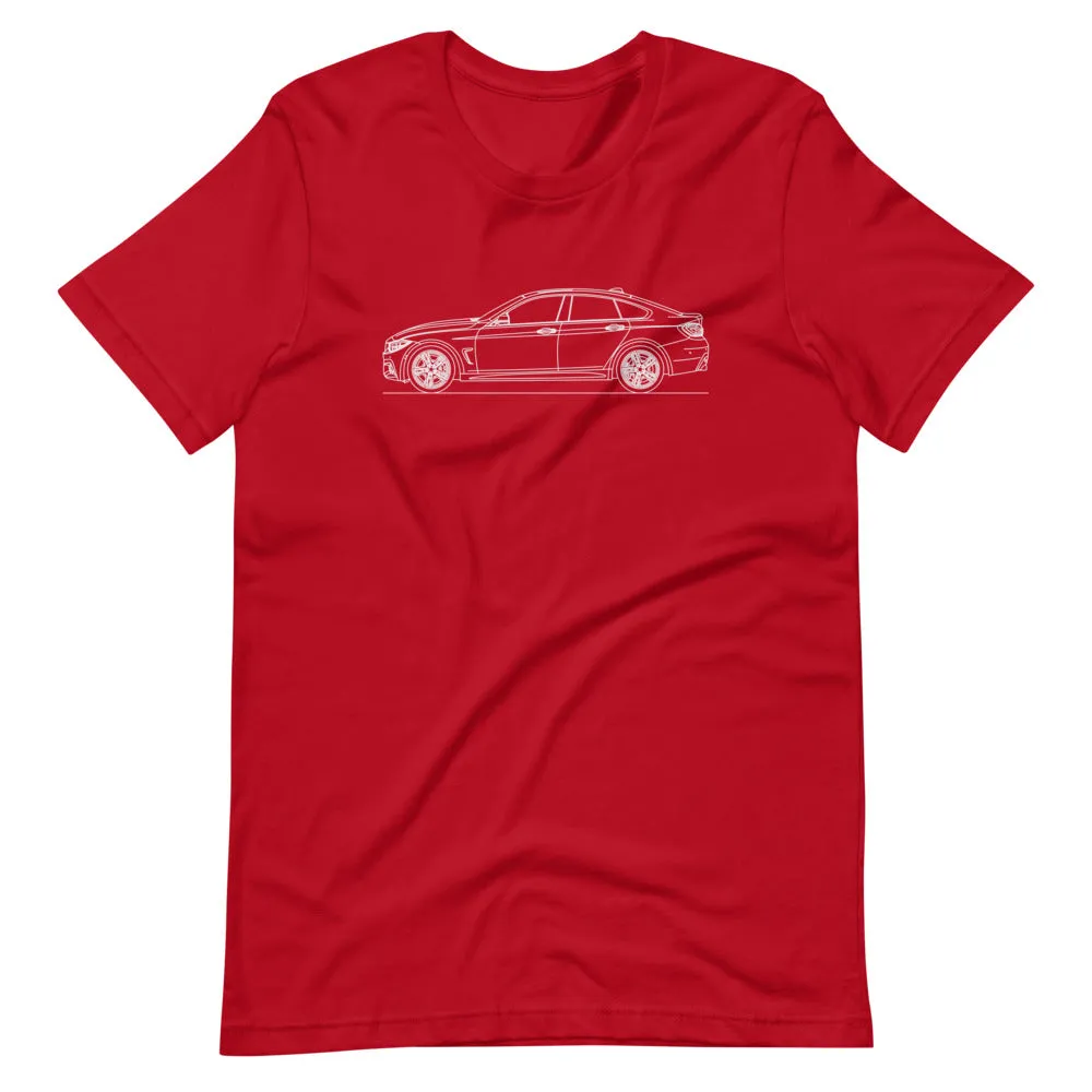 BMW F36 4 Series M-Sport silhouette T-shirt
