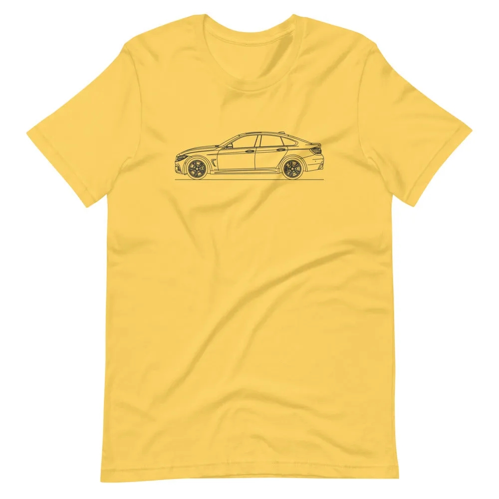 BMW F36 4 Series M-Sport silhouette T-shirt