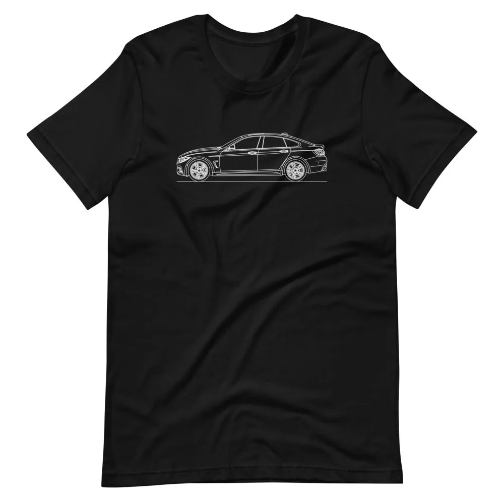 BMW F36 4 Series M-Sport silhouette T-shirt