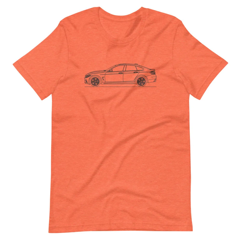 BMW F36 4 Series M-Sport silhouette T-shirt