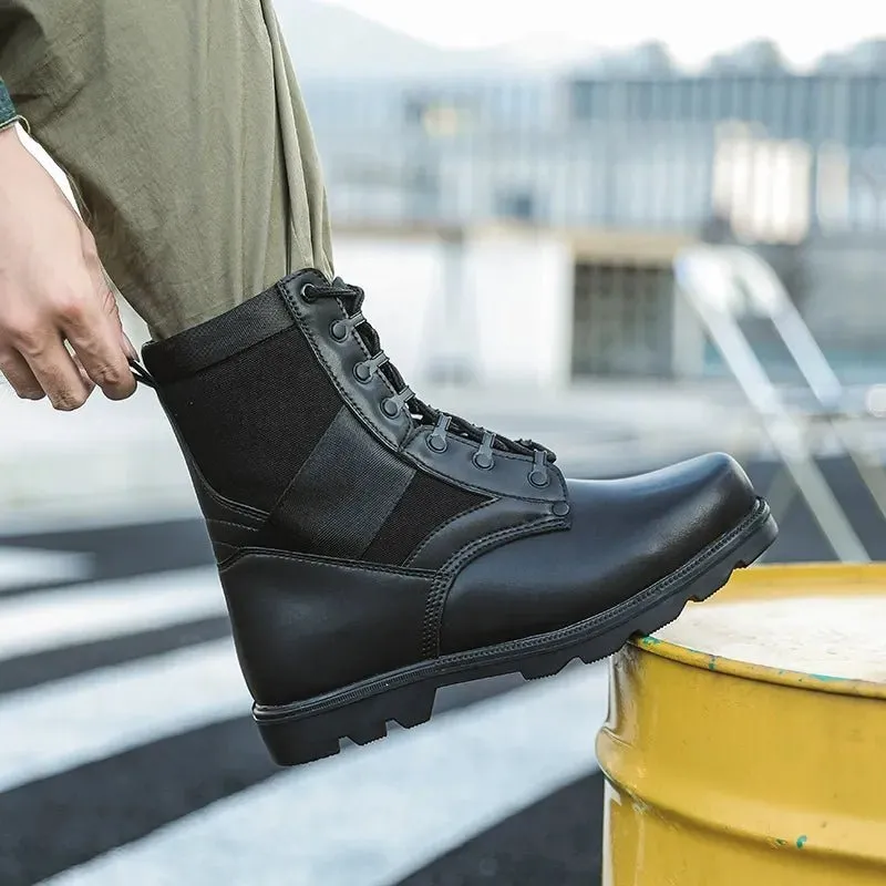 Botte Moto rangers homme - Cuir