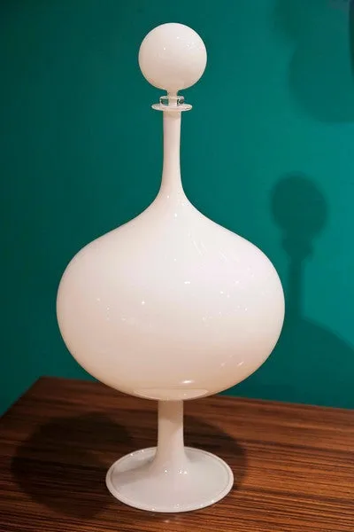 Breve Ivory Venetian Decanter  - Joe Cariati