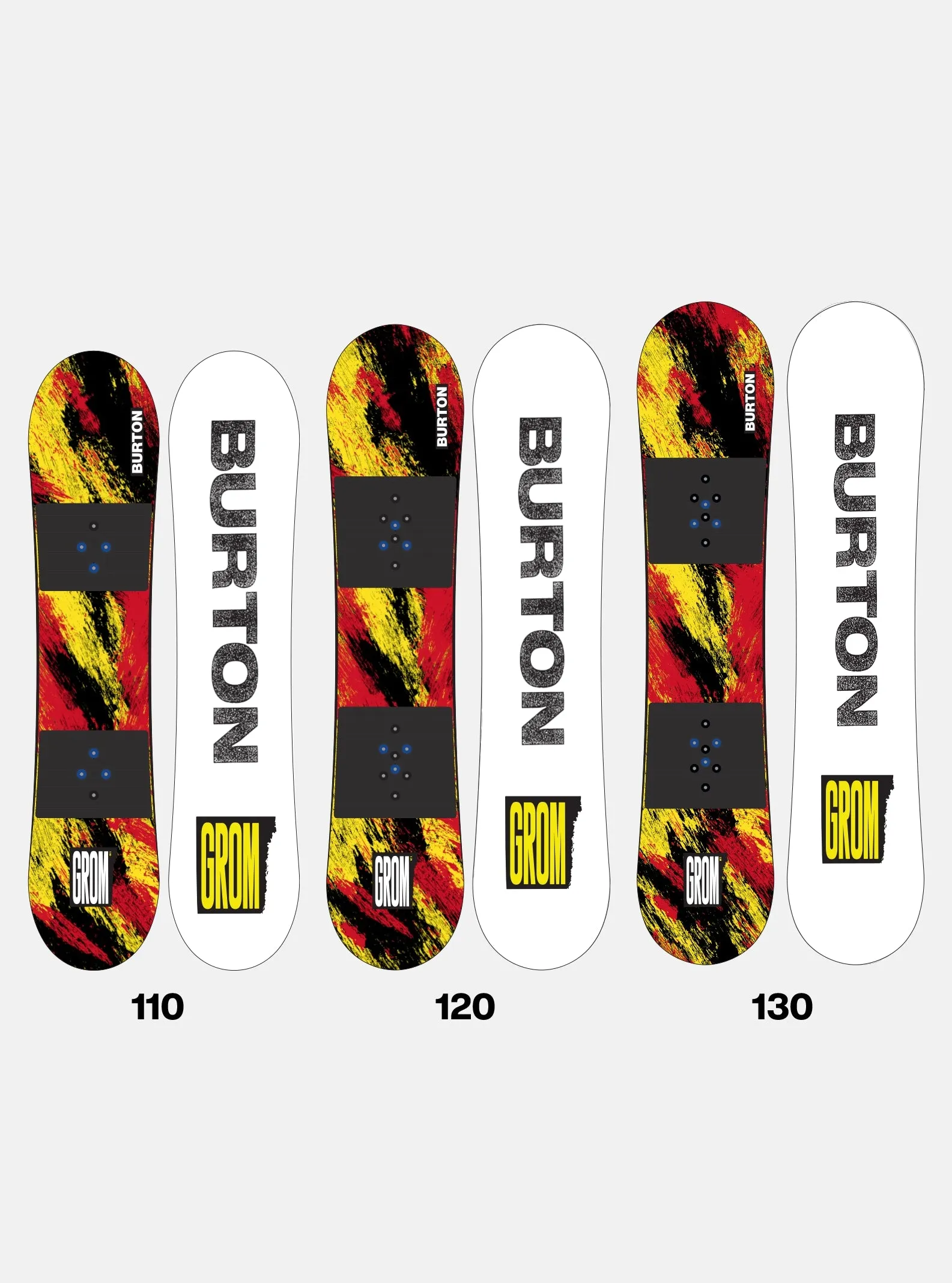Burton Kids' Grom Snowboard - Ketchup/Mustard