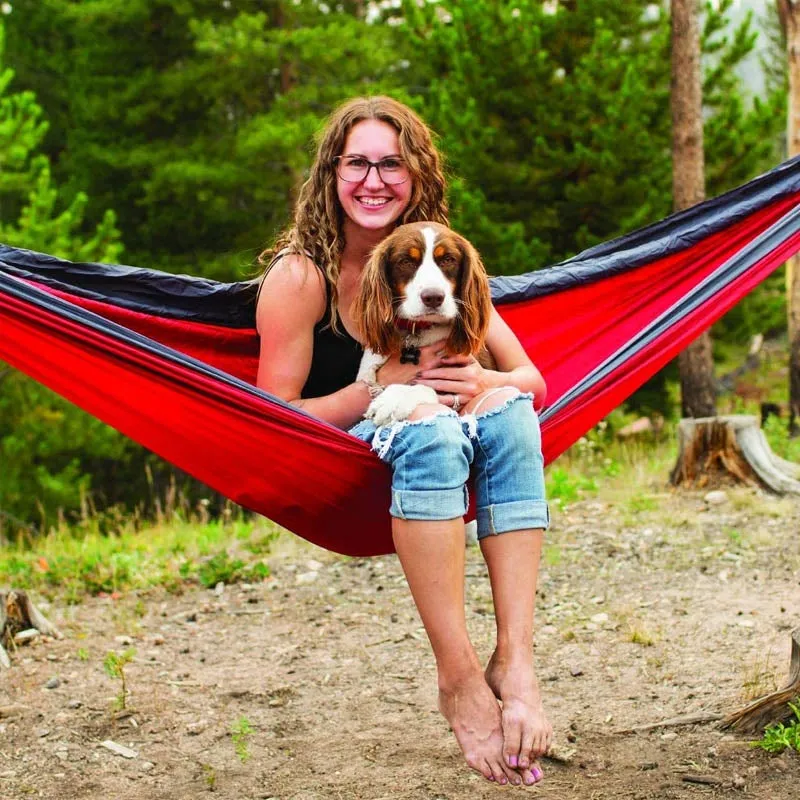 Camping Hängemattenset für den Außenbereich