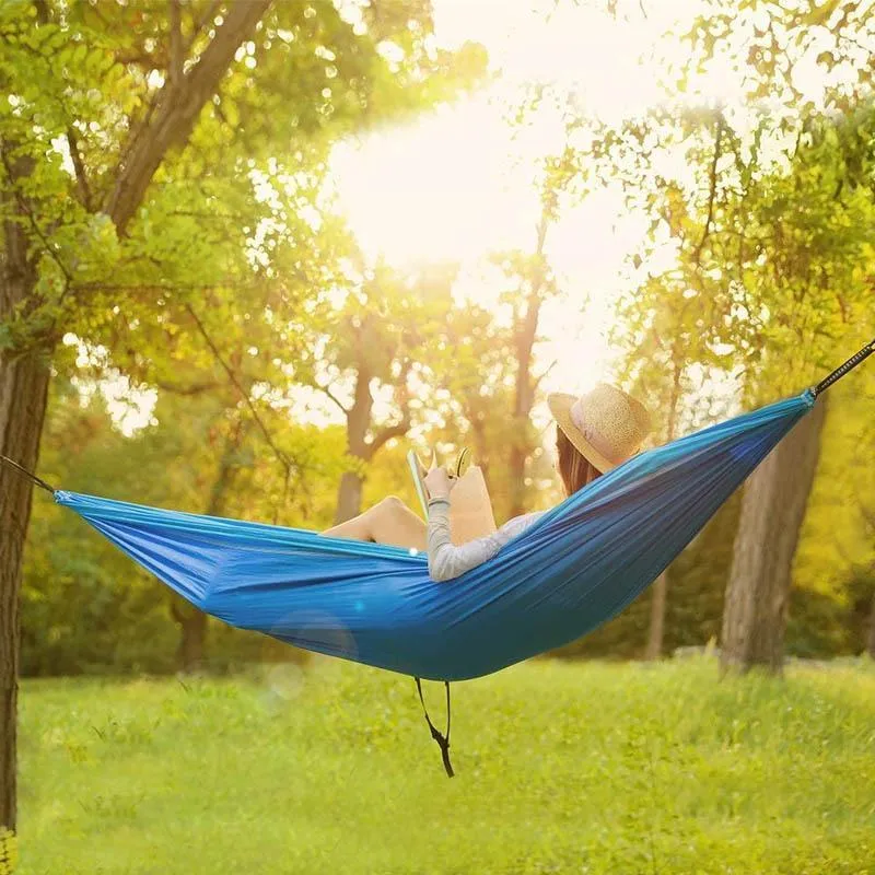Camping Hängemattenset für den Außenbereich