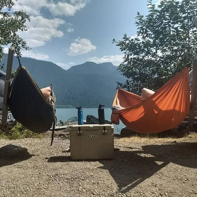 Camping Hängemattenset für den Außenbereich