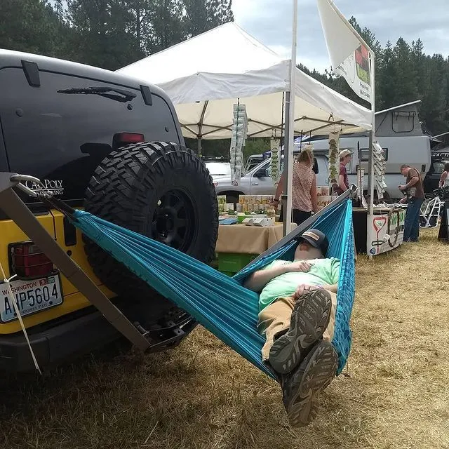 Camping Hängemattenset für den Außenbereich