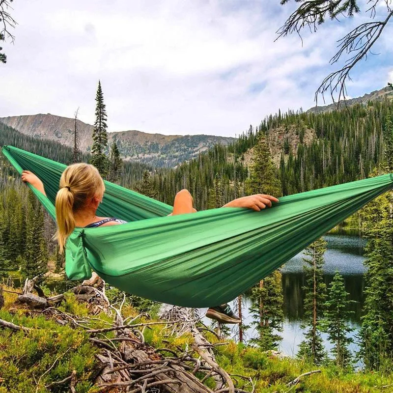 Camping Hängemattenset für den Außenbereich