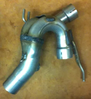 CENTRAL EXHAUST PIPE 1200 SPORT/BREVA/NORGE (#977664)