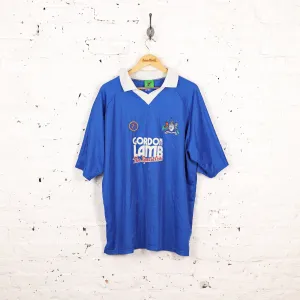 Chesterfield Town 2002 Home Football Shirt - Blue - XL