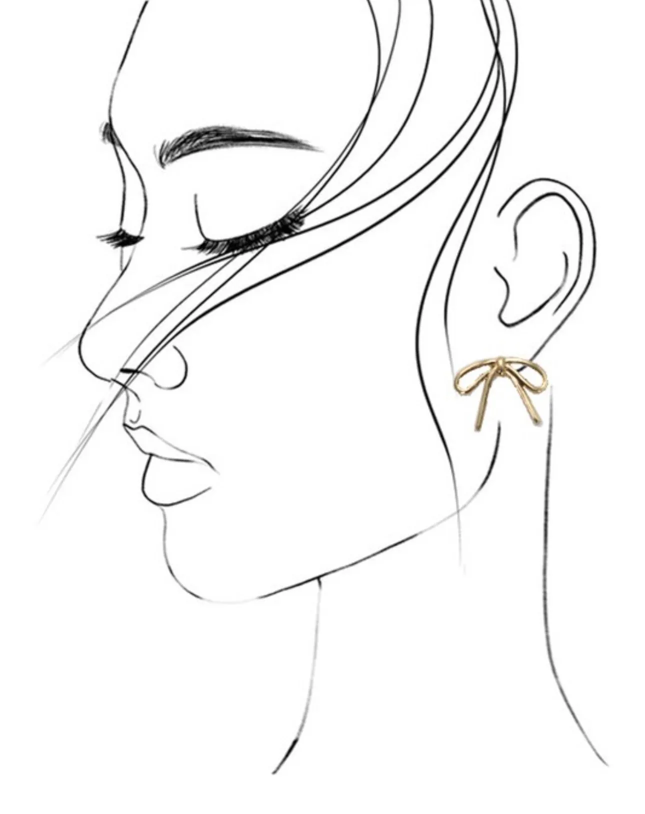 Chic Bow Earrings