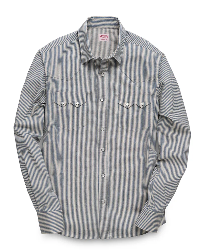 Clanton Sawtooth Western (Blue)