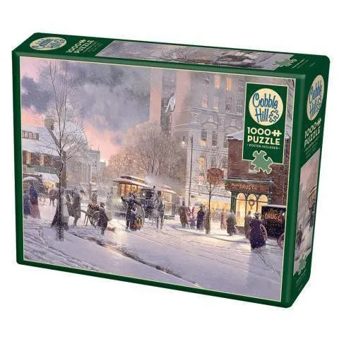 Cobble Hill 1000 Piece Puzzle - Winter Flurry