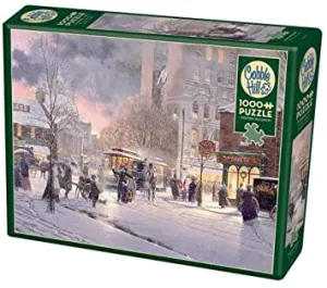 Cobble Hill Winter Flurry 1000 pc Puzzle