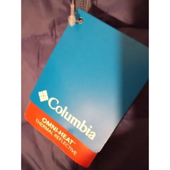 Columbia Women’s Size Small Blue Mist Falls 590 TurboDown Omni-Heat vest NWT
