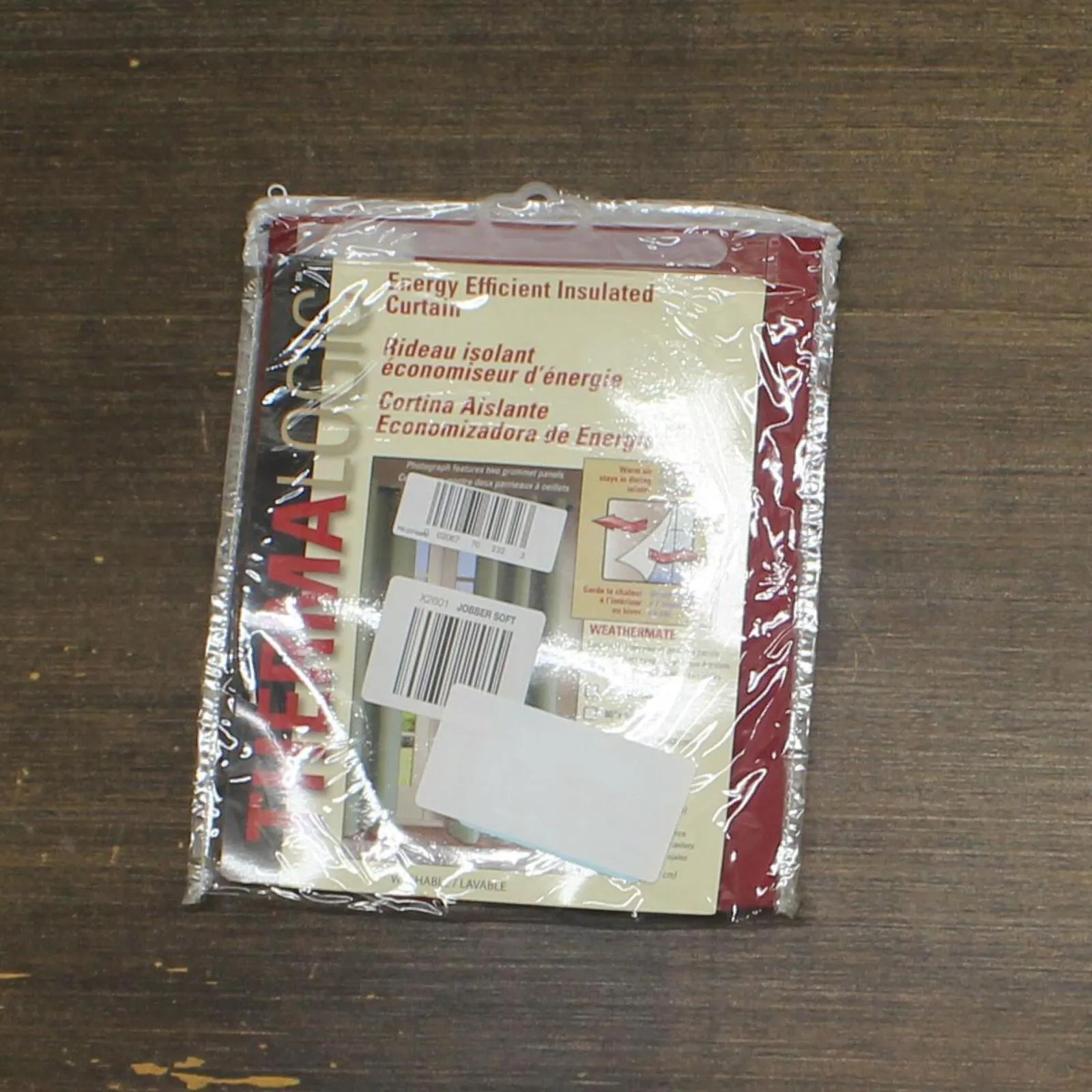 Commonwealth Home Thermalogic Insulated Grommet Valance Burgundy Red 40" x 15"