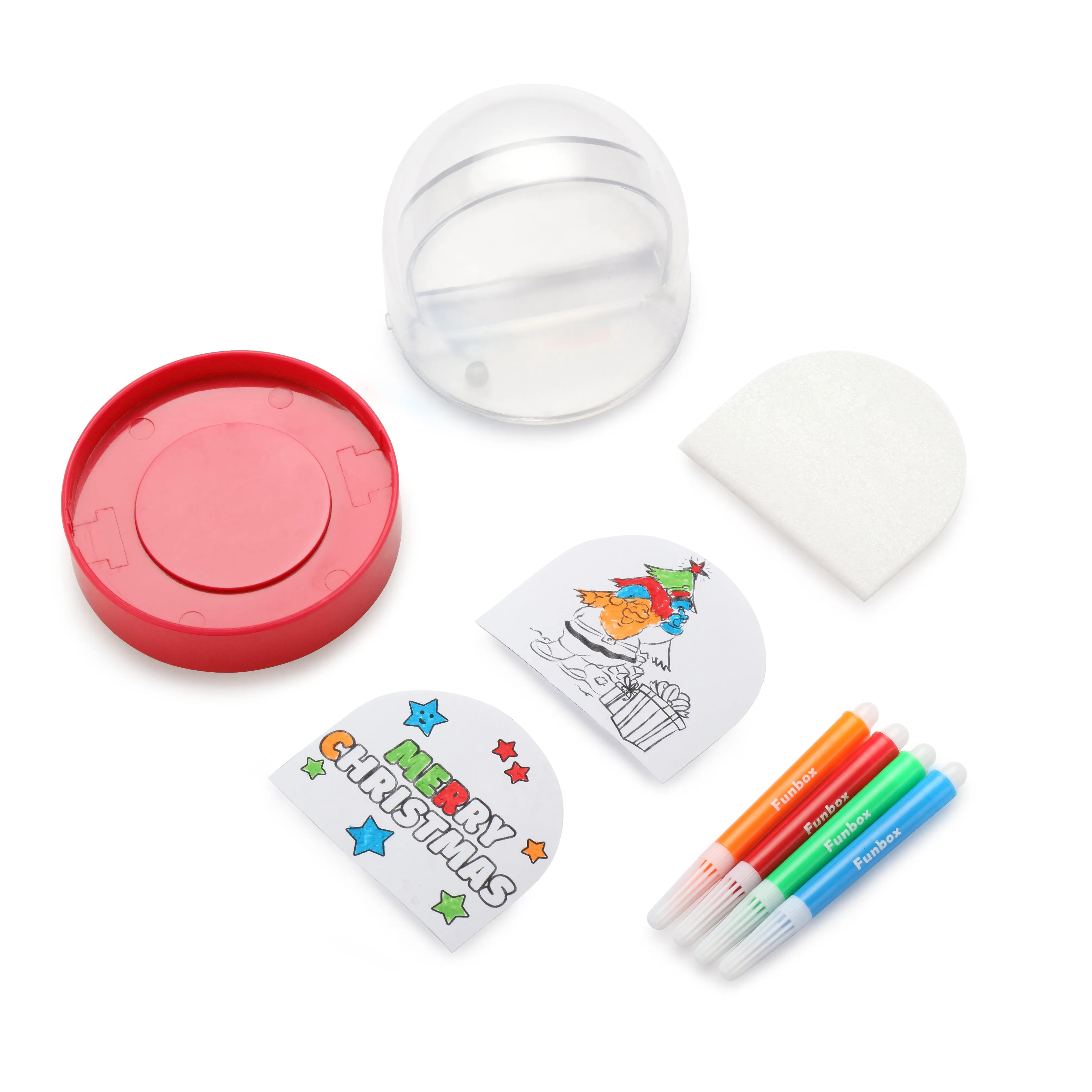 Create-Your-Own Snowglobe With Markers