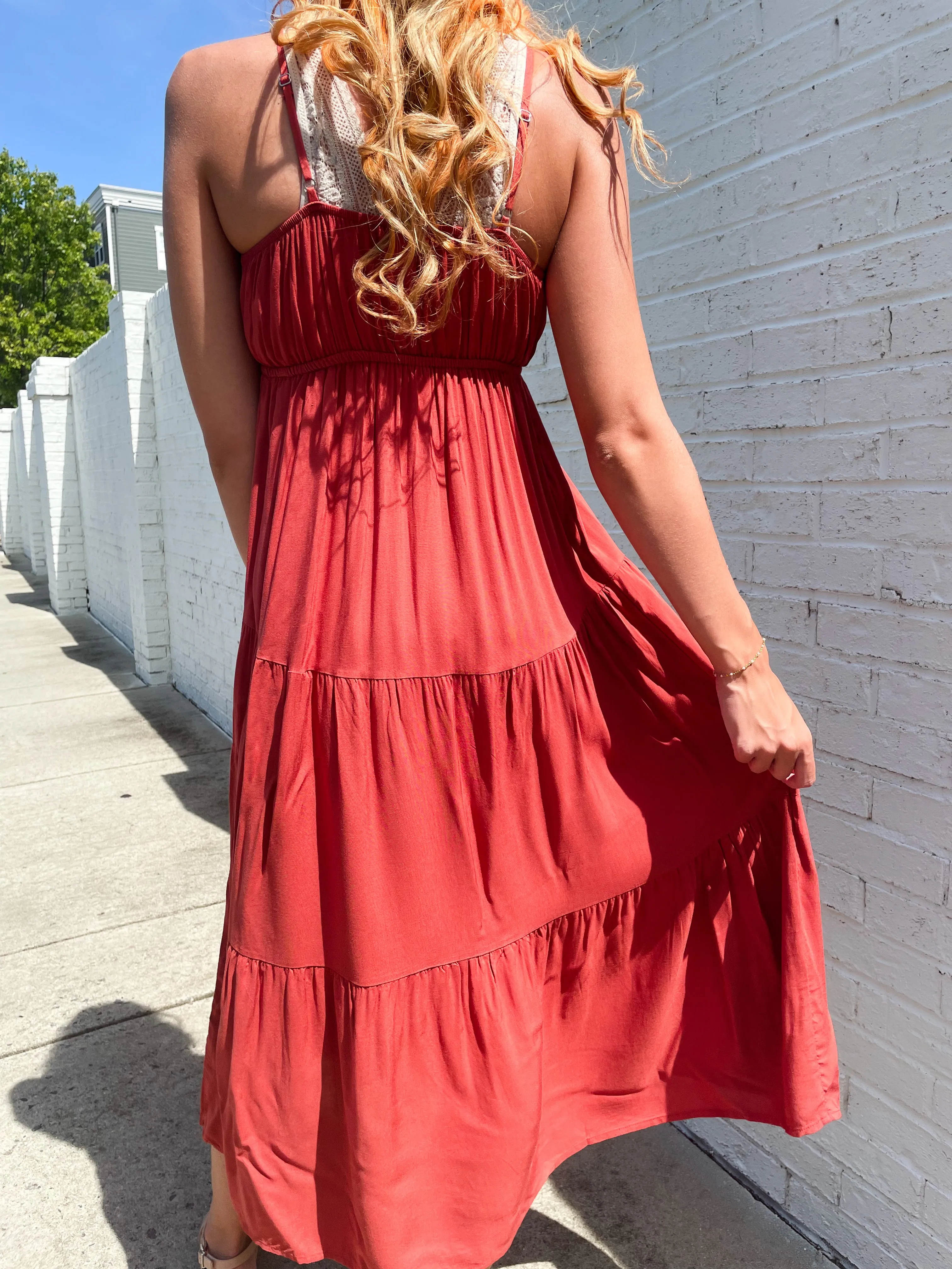 Crisp Breeze Midi Dress