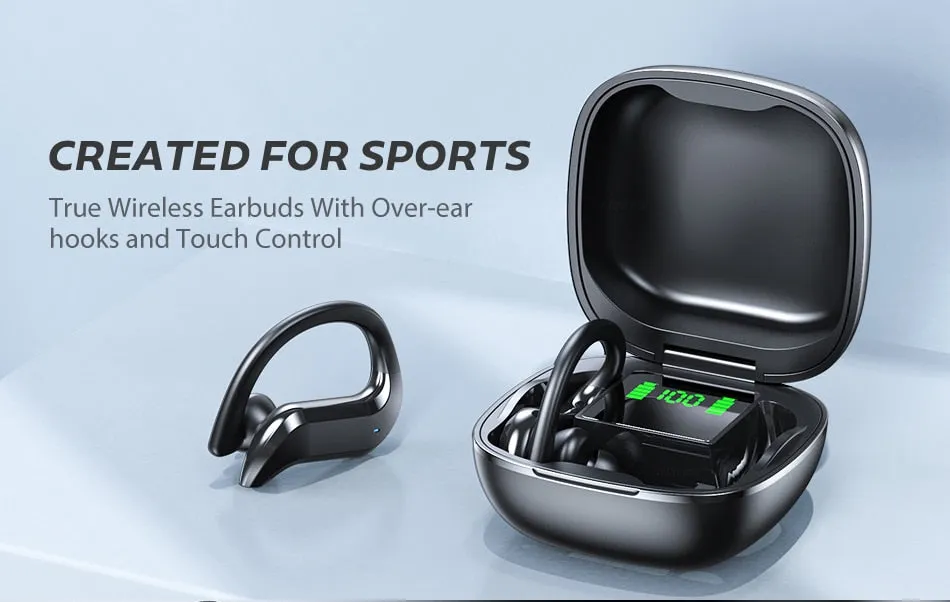 DBS Sportoortjes | Draadloze oordoppen sport | Bluetooth sport oortjes