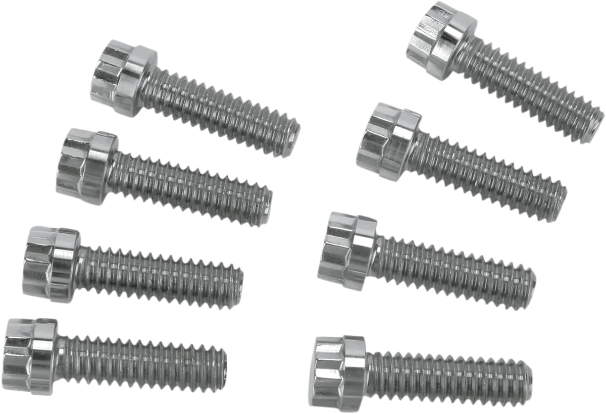 Diamond Engineering PB538S Lifter Block 12-Point Polished Stainless Engine Bolt Kit