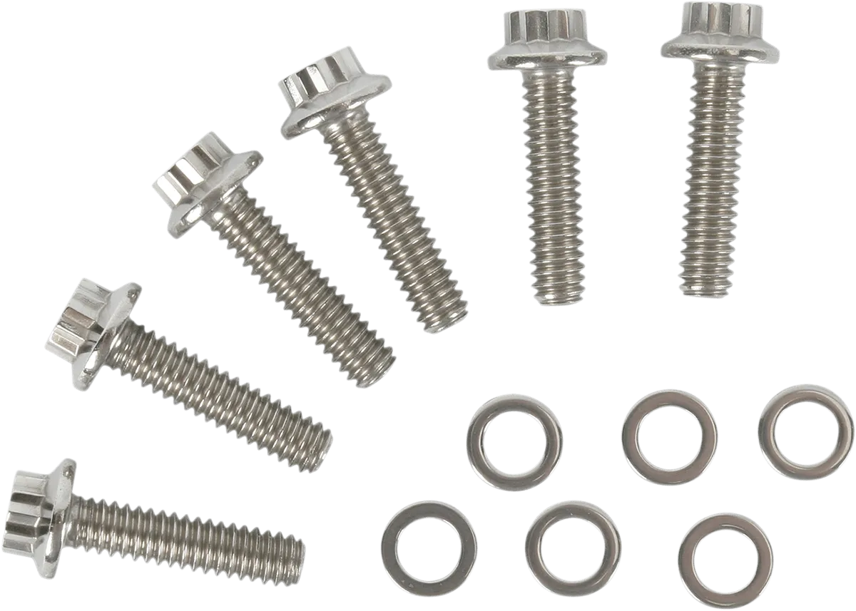 Diamond Engineering PB580S Transmission Top Cover 12-Point Polished Stainless Engine Bolt Kit